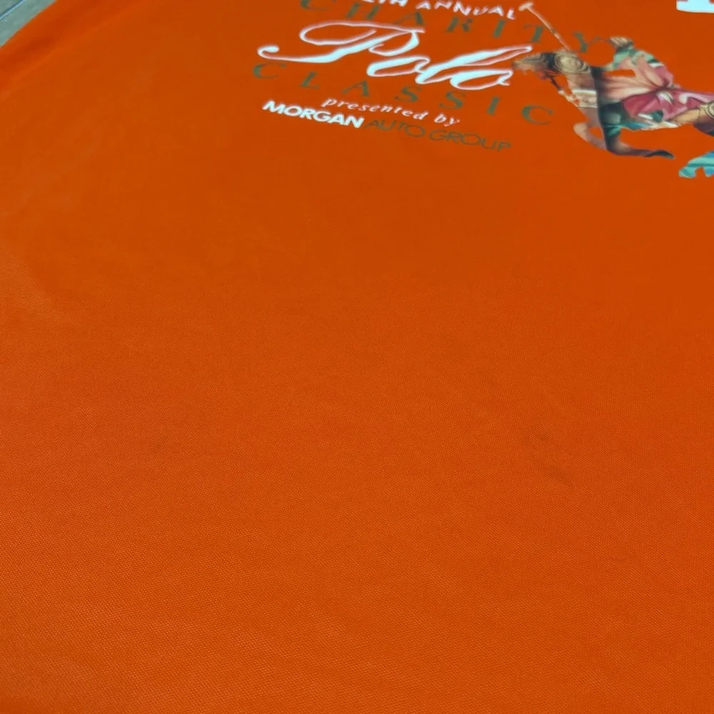 Nike Golf Mens Orange Charity Polo Classic Tampa Bay Shirt DC1963-820 Medium NWT